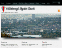 Tablet Screenshot of hillsboroughbaptistchurch.co.uk